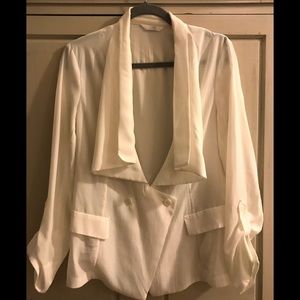 White lightweight jacket